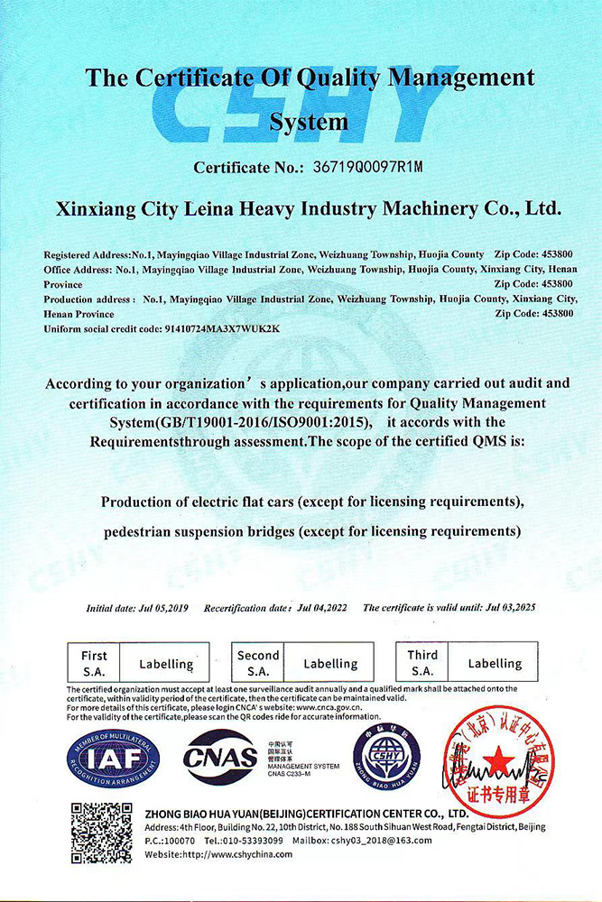 Vottorð gæðastjórnunarkerfisins