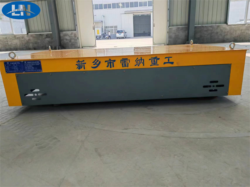 Motorized Trackless Transfer Cart með rafhlöðu