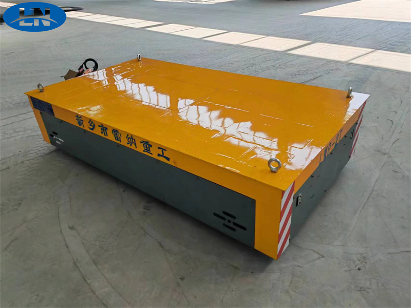 Motorized Trackless Transfer Cart með rafhlöðu