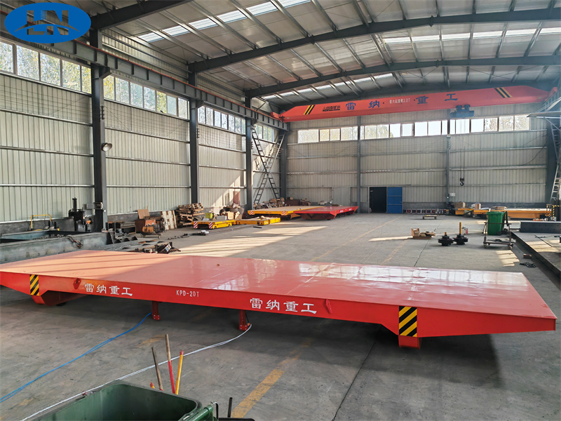 20 tonna stóru vettvangi Rail Transfer Cart