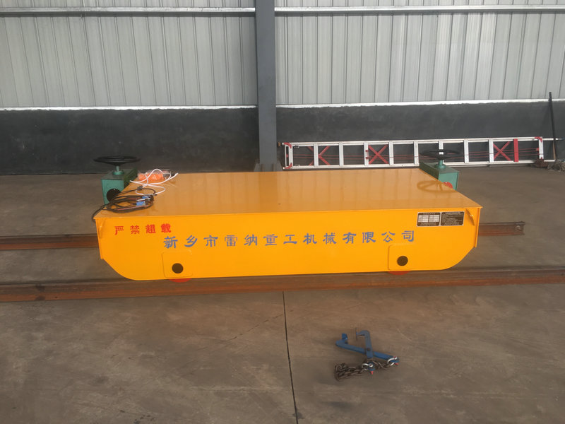 Cable Reel Powered Motorized Rail 5 Ton Industry Transfer Cart