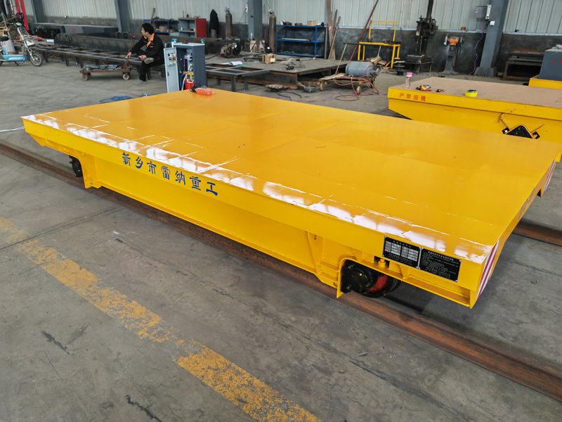 Industrial Transport Solution Low Voltage Rail Transfer Trolley