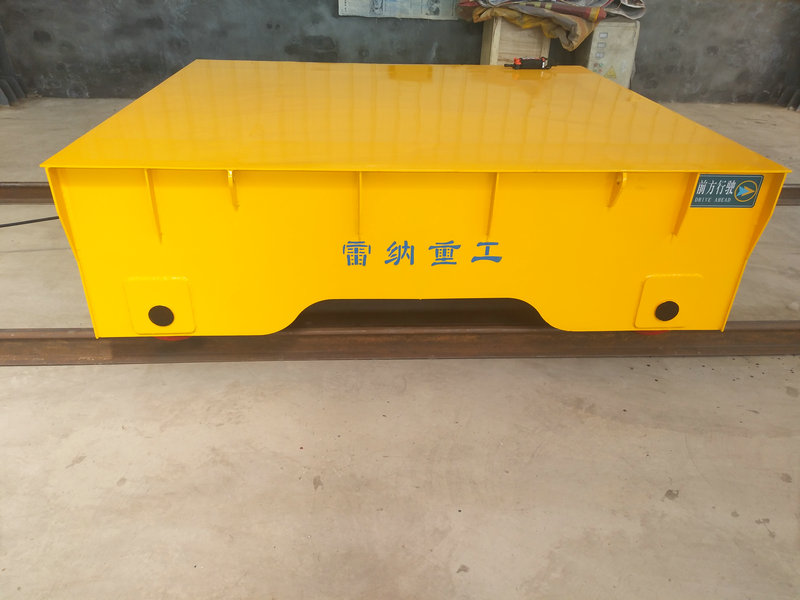 Heavy Material 10 Ton Rail Mounted Cable Drum Transfer Trolley