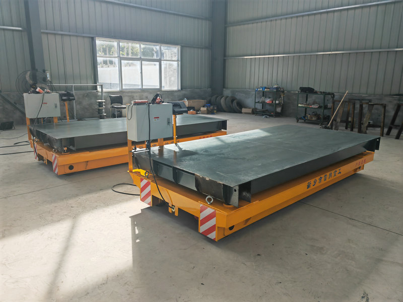 Heavy Material 4 Ton Rail Mounted Cable Drum Transfer Trolley