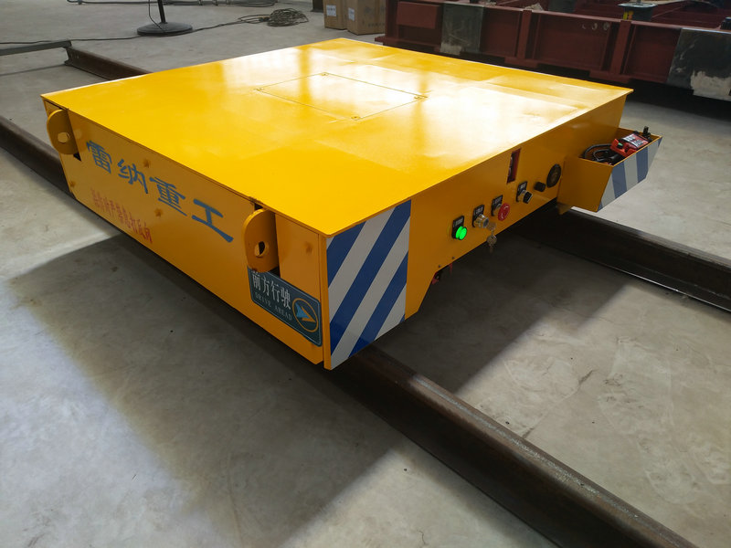 Sérsniðin verkstæði Remote Control Rail Transfer Cart