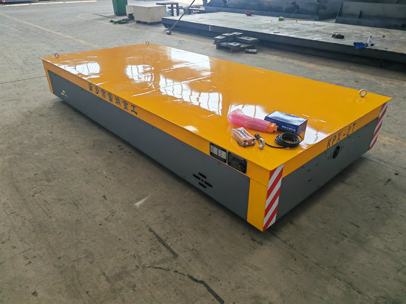 2 Ton Battery Rail flytjandi vagn