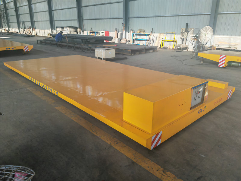 Electric Industrial Rail Motorized flutningartæki