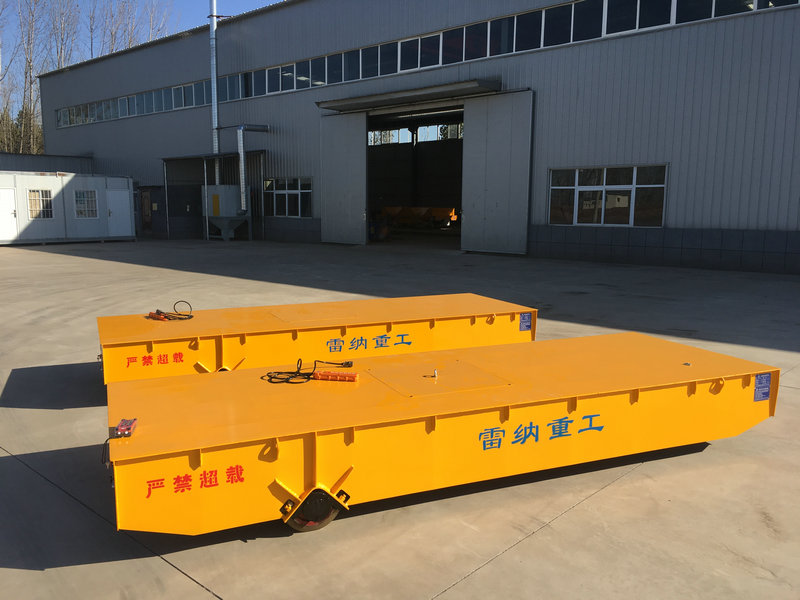 10 tonna sérsniðin Trackless Transfer Trolley