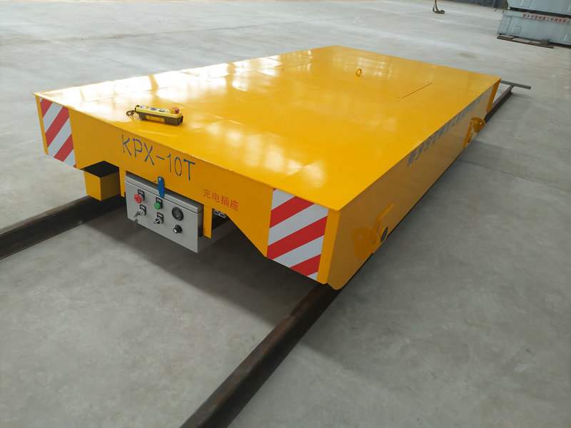 10 Ton Industrial Motorized Rail Transfer Trolley Cart