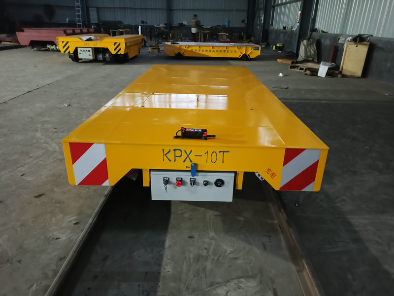 10 Tons Battery Powered Rail Transfer Trolley
