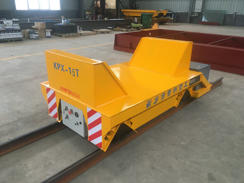 15 tonna stál Coil Battery Rail Transfer Cart