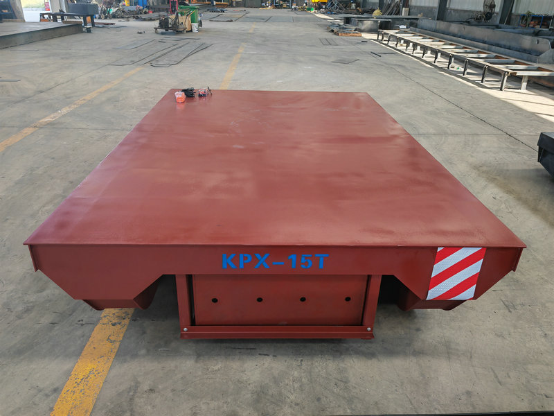 KPX 15 Tons Electric Rail Flat Cart