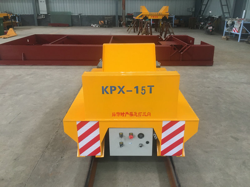 15 tonna stál Coil Battery Rail Transfer Cart