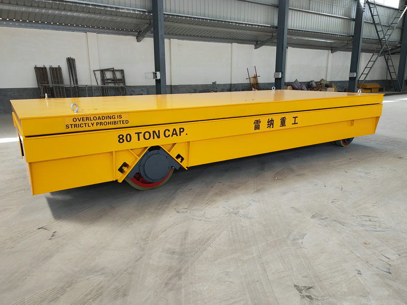 80 Tons Heavy Duty Hydraulic Lifting Trackless Car