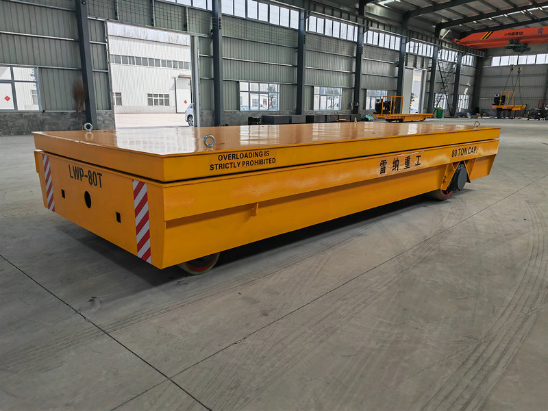 80 Tons Heavy Duty Hydraulic Lifting Trackless Car