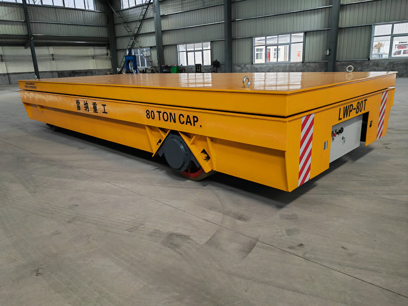 80 Tons Heavy Duty Hydraulic Lifting Trackless Car