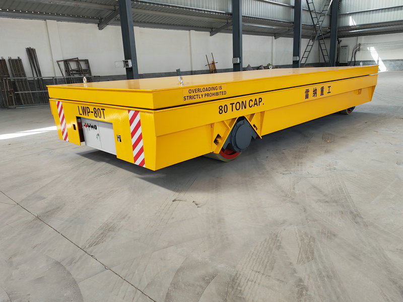 80 Tons Heavy Duty Hydraulic Lifting Trackless Car