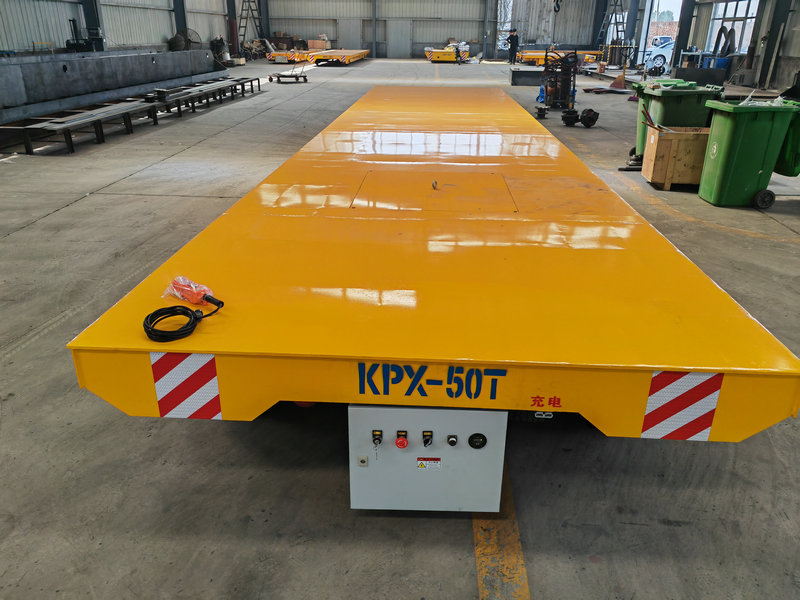 Heavy Load Railway Wagon Trolley með rafhlöðu