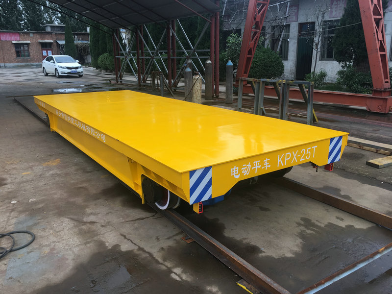 25 Tons Steel Rebar Battery Transfer Trolley
