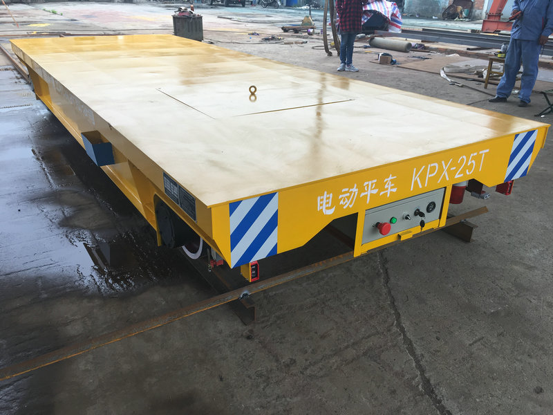 25 Tons Steel Rebar Battery Transfer Trolley