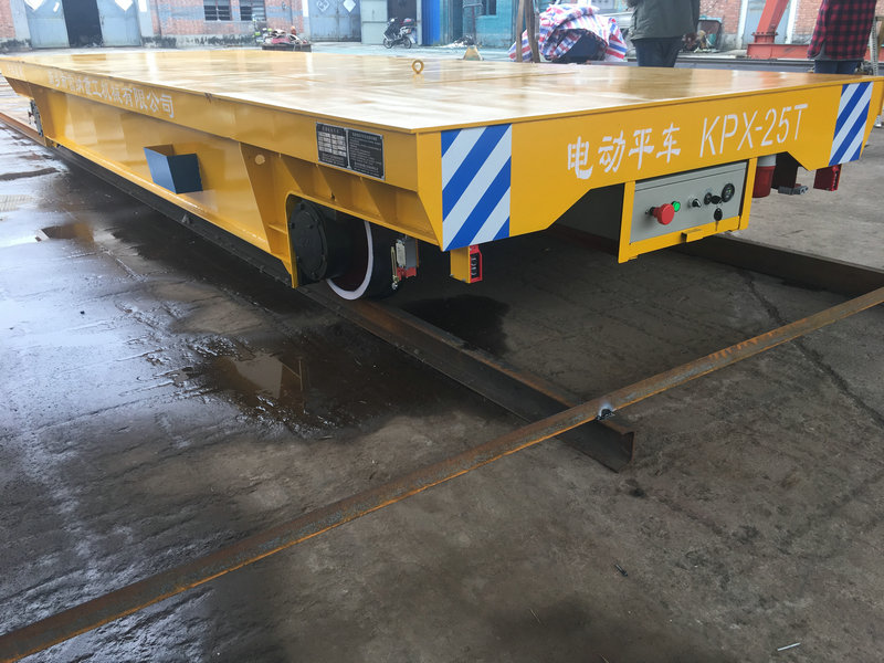 25 Tons Steel Rebar Battery Transfer Trolley