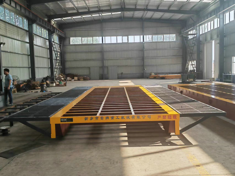 Sérsniðin þyngd 25 tonn Rail Transfer Trolley