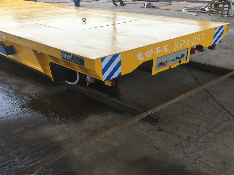 25 Tons Steel Rebar Battery Transfer Trolley