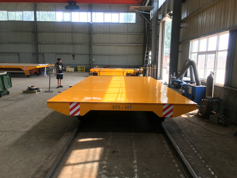 Industrial Handling Equipment Vörur Steel Rail Transfer Vehicles