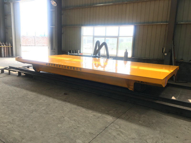 Industrial Handling Equipment Vörur Steel Rail Transfer Vehicles