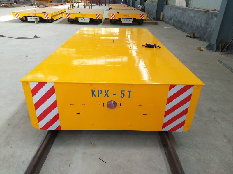 5 Tons Battery Rail efni flutning traktor vagn