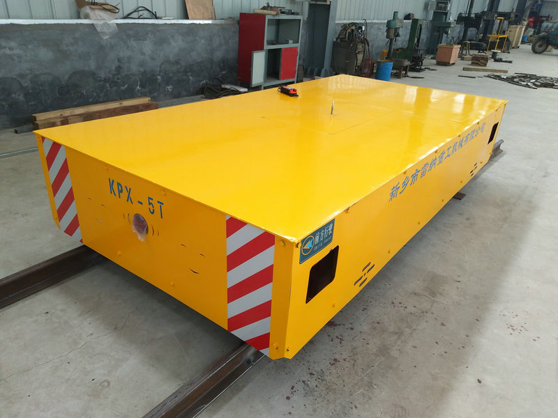 5 Tons Battery Rail efni flutning traktor vagn