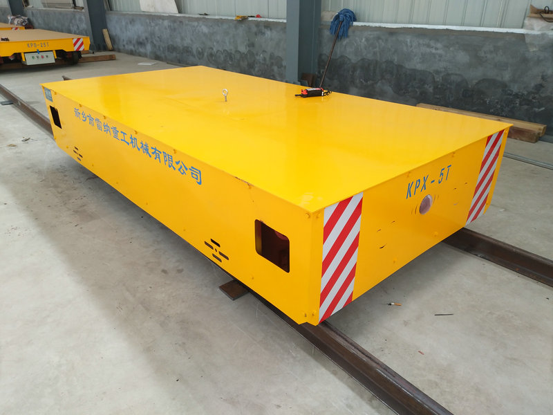 5 Tons Battery Rail efni flutning traktor vagn