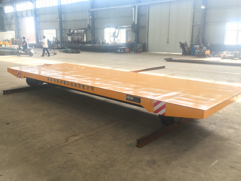15 tonn Industrial Electric Rail Flat Cart