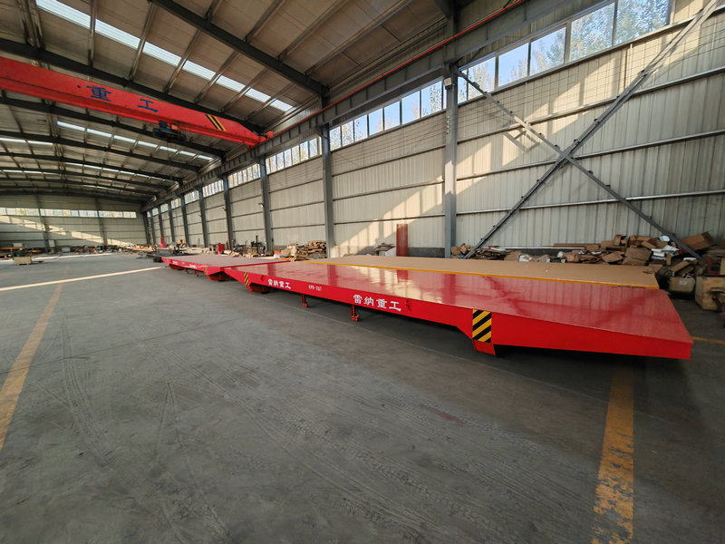 20 Ton Customized Low Voltage Powered Steel Rail Transfer Trolley