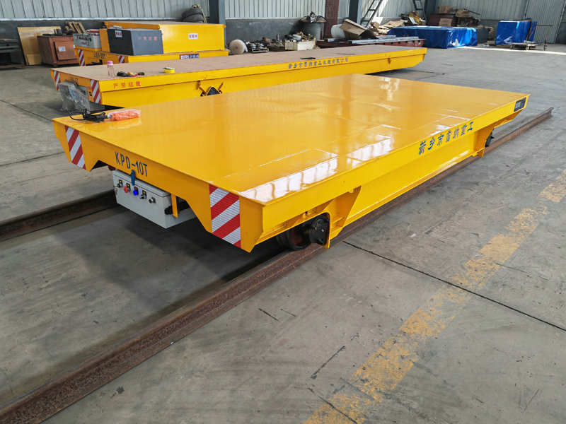 Industrial Transport Solution Low Voltage Rail Transfer Trolley
