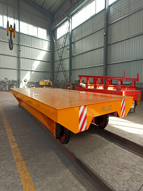 Battery Driven 30 Ton Die og Mold Rail Transfer Cart