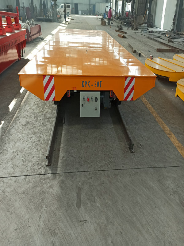Battery Driven 30 Ton Die og Mold Rail Transfer Cart