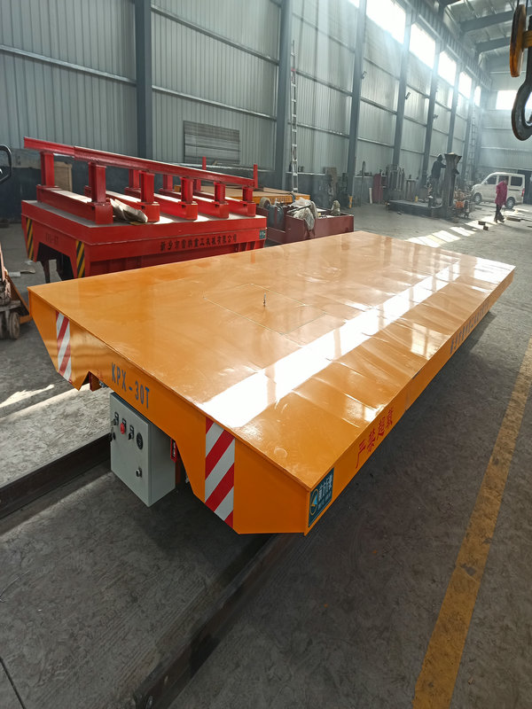 Battery Driven 30 Ton Die og Mold Rail Transfer Cart